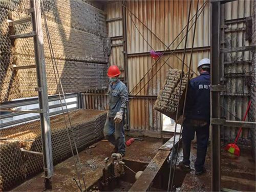 處理開式冷卻塔填料阻塞的方法(開式冷卻塔原理)