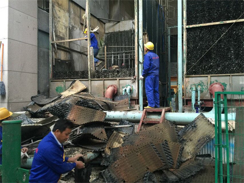 冷卻塔填料墊圈和密封不良的原因取決于這些因素(冷卻塔填料材質)