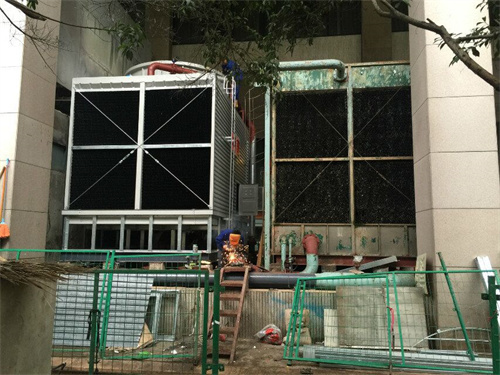 橫流式冷卻塔降噪(橫流式閉式冷卻塔)